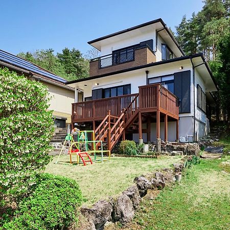 Aoki 富士河口湖眺望 Bbq送迎ok 貸切大型別荘 エクステリア 写真